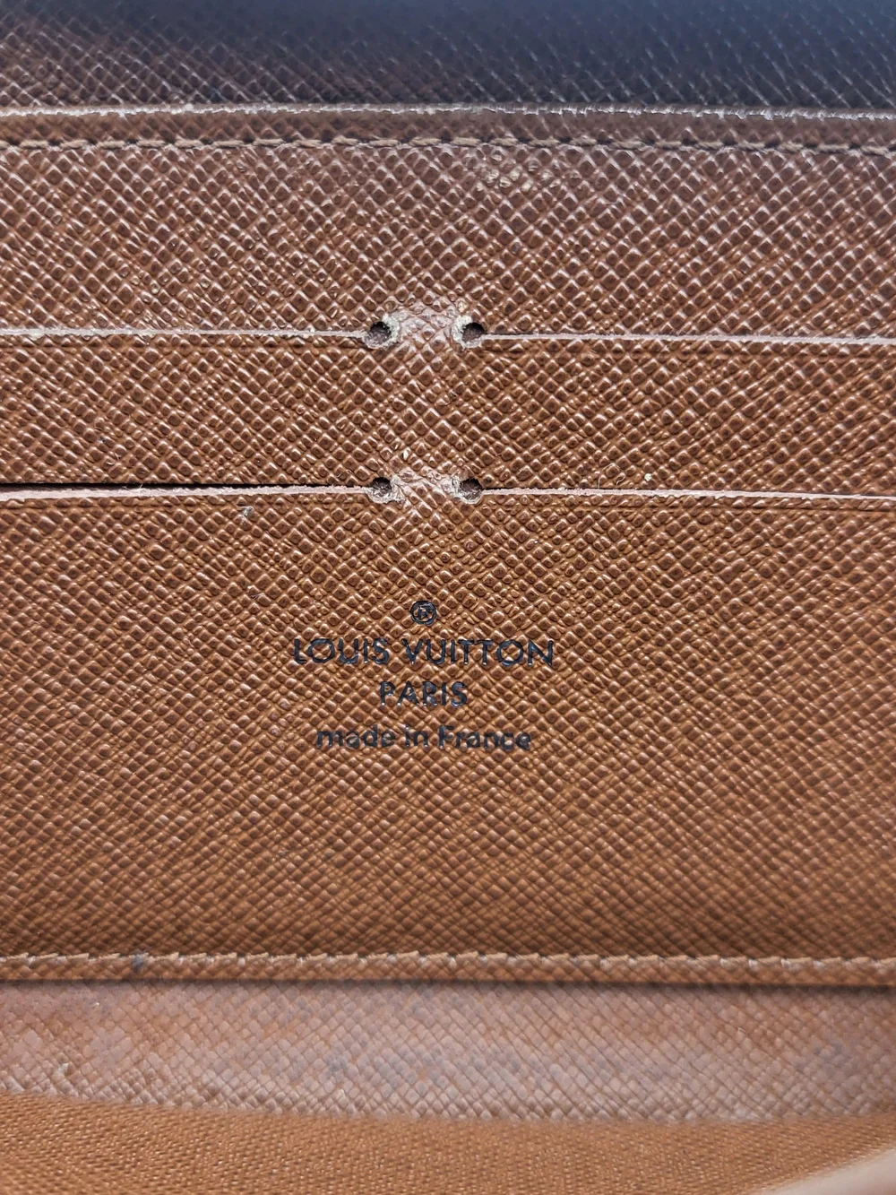 Louis Vuitton Monogram Long Zip Wallet, Authentic...